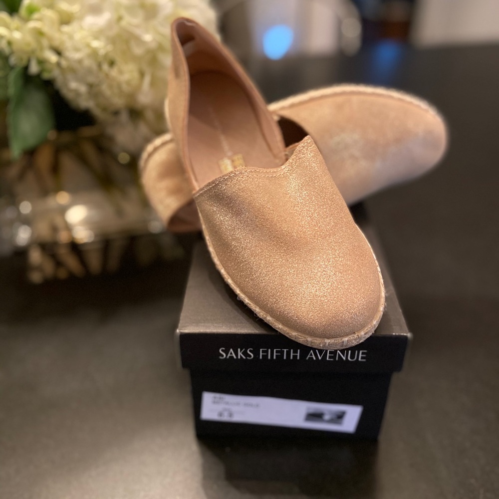 Saks Fifth Avenue Slip in shoe.  Never worn